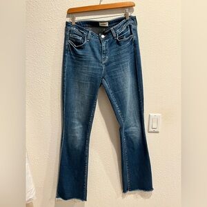 L'AGENCE Dark Blue Boot Cut Jeans